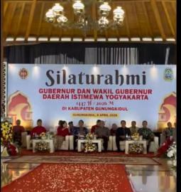 Silaturahmi Gubernur dan Wakil Gubernur DIY Bersama Masyarakat Gunungkidul